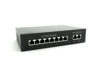 Коммутатор неуправляемый 10 портов RJ45 10 100 Мб/с PoE 96Вт