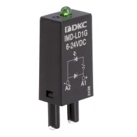Модуль индикации и защиты, LED зелёный+диод (A1+), 6-24V DC