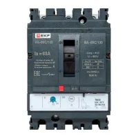Выключатель автоматический трехполюсный ВА-99C 100/63А 3P 35кА