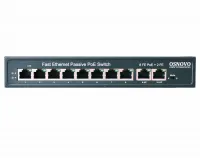Коммутатор неуправляемый 8 портов RJ4510 100 Мб/с PoE 120Вт