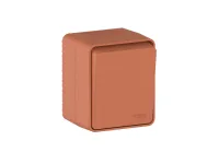 AtlasDesign PROFI IP54 О/У 1-клавишный ВЫКЛЮЧАТЕЛЬ 10 АХ, ТЕРРАКОТОВЫЙ