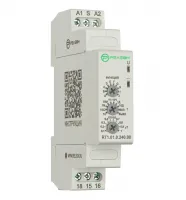 Реле времени многофункциональное, 2 переключающих контакта 8А (12-240 AC/DC)