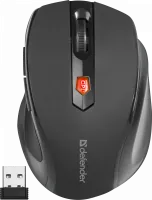 Мышь беспроводная Ultra мм-315 800-1600 dpi, 6 кнопок, черный