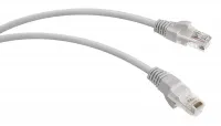 Патч-корд U/UTP категория 5е 2xRJ45 неэкранированный серый LSZH 3м WRline