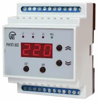 Реле напряжения трехфазное РНПП-302