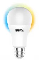 Лампа светодиодная умная LED 10 Вт 1055 Лм 2700-6500К E27 A60 изм.цвет.темп.+диммирование управление по Wi-Fi Smart Home Gauss