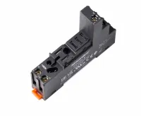 Цоколь, 16A(300V), винтовой зажим, черный