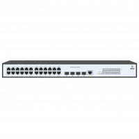 Коммутатор управляемый L2 24 порта RJ45/SFP 10 100 1000 Мб/с PoE 370Вт