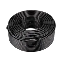 Кабель коаксиальный RG-58 A/U 50 Ом Cu/Al/Cu 64%  бухта 100м черный, REXANT